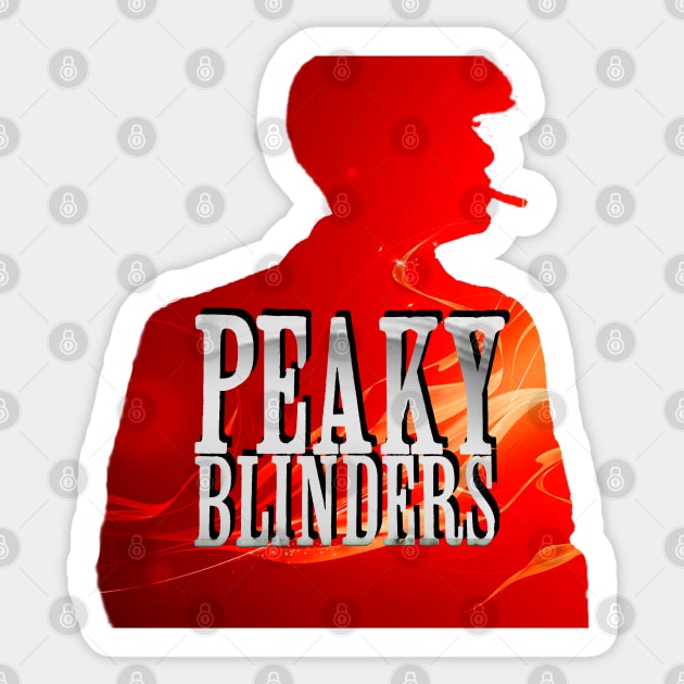 Peaky Blinders Tommy shelby Sticker by Chinadesigns